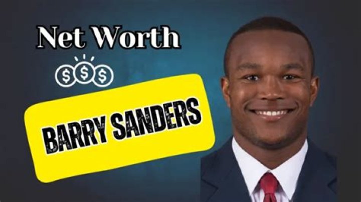 Barry Sanders Net Worth | SkyBlog