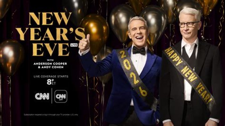 CNNs New Years Eve With Anderson Cooper and Andy Cohen Delivers 2.33 Million Total