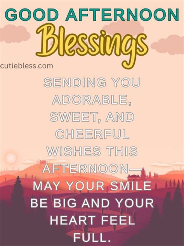 Discover The Power Of Good Afternoon Blessing Quotes