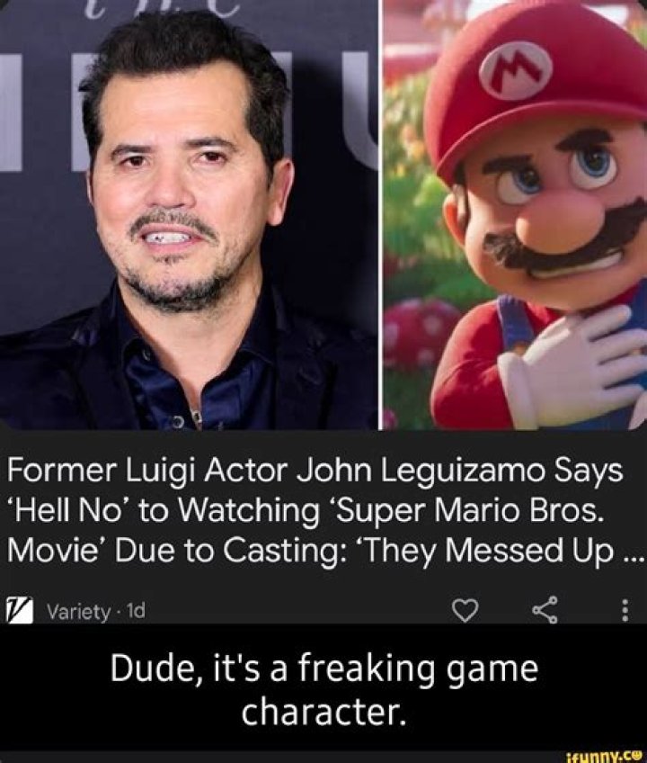 Former Luigi Actor John Leguizamo Says Hell No to Watching Super Mario Bros. Movie |