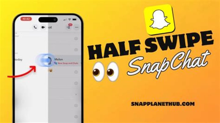 Here's How to Half-Swipe on Snapchat, and What the 2021 Update Means ·