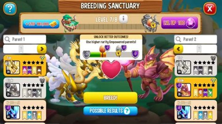 How do you breed a Hyperion dragon?