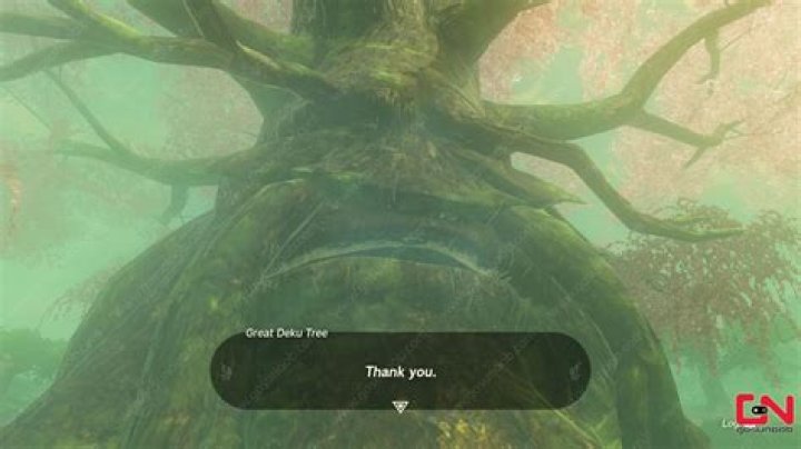 How do you talk to the Great Deku Tree?