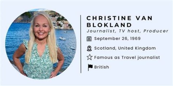 How Tall Is Christine Van Blokland