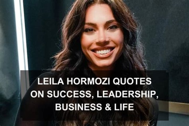 Leila Hormozi Voice: Unveiling the Power Behind the Message