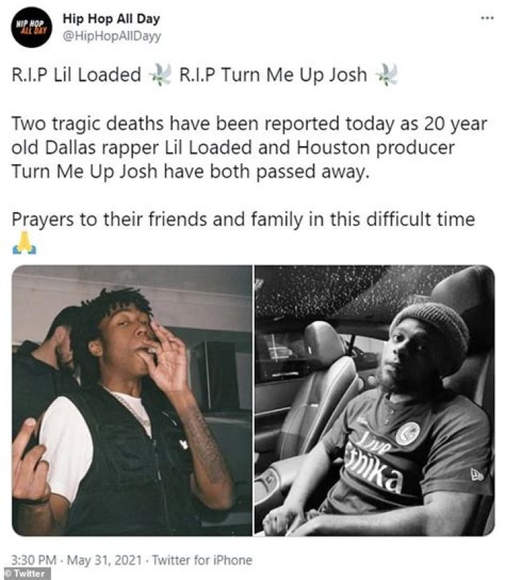 Lil Loaded Cause Of Death