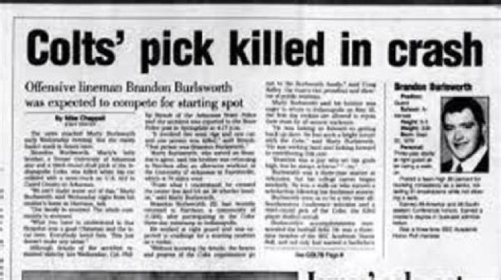 Remembering Brandon Burlsworth Car Accident Linked Death Cause RIP