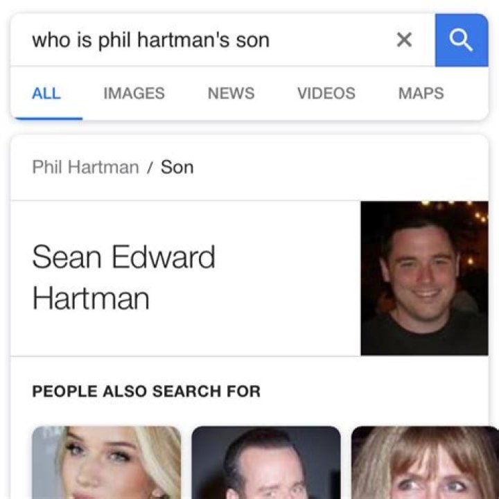Sean Edward Hartman How rich is Phil Hartmans son? Wiki