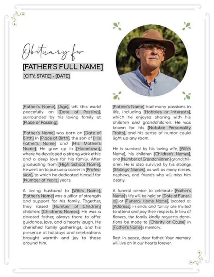 The Obituary Of Denzel Bimpey And Its Impact On The Community