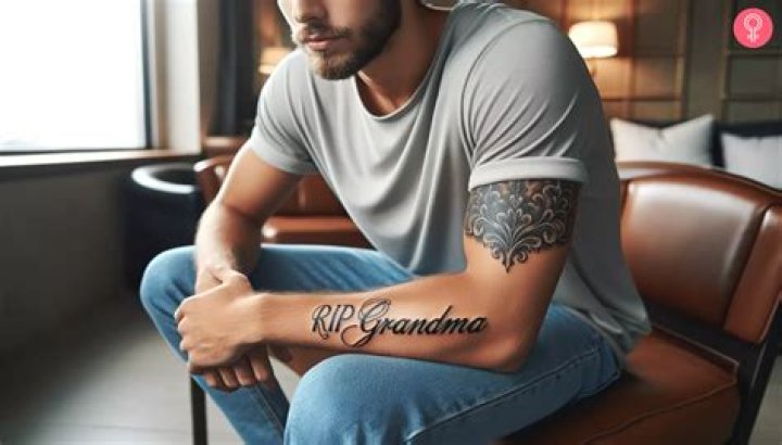 Uncover The Meaningful World Of Rip Grandma Tattoos For Guys
