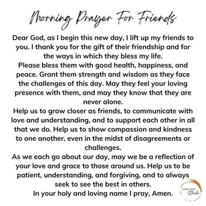 Unveiling The Power Of Good Morning Prayers For Friends: Discoveries And Insights