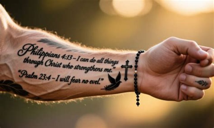 Unveiling The Timeless Appeal Of Bible Verse Tattoos For Men: Discoveries And Insights