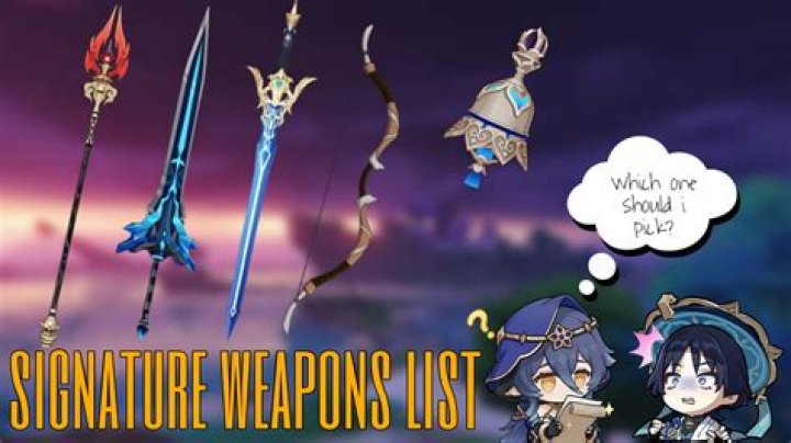 What is Monas signature weapon?