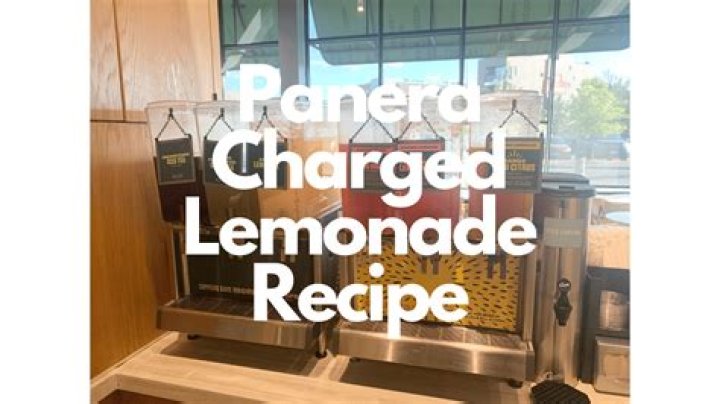 What is Panera Bread's Charged Lemonade?