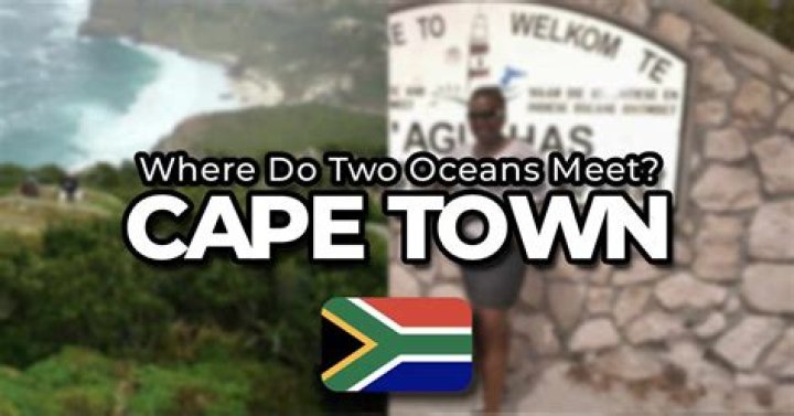 What oceans meet at Cape Town?
