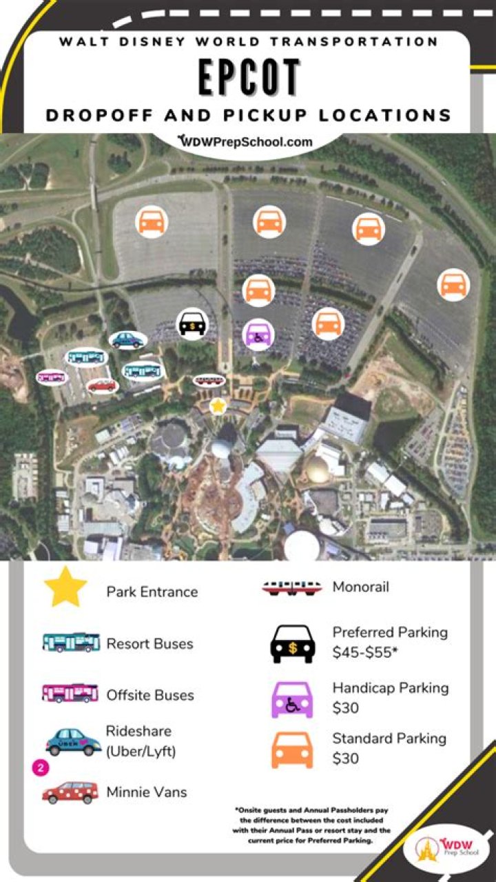 Where do Uber drivers drop off at Disneyland?