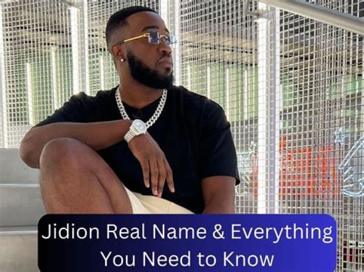 Who Is Jidion? Real Name, Age, And More!